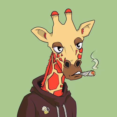 Giraffes at the Bar #1110