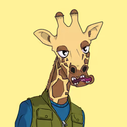 Giraffes at the Bar #921