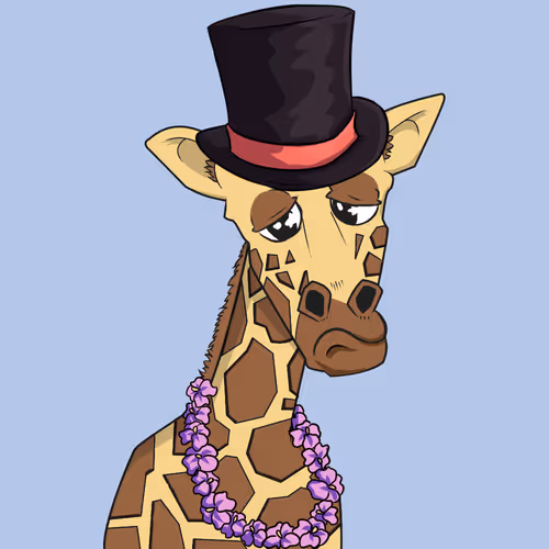 Giraffes At The Bar