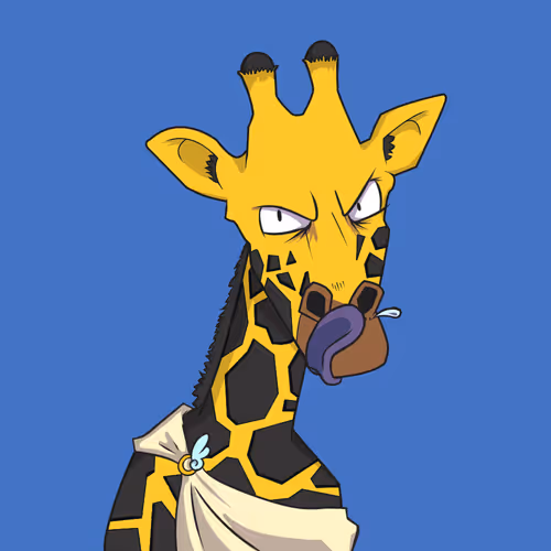 Giraffes At The Bar