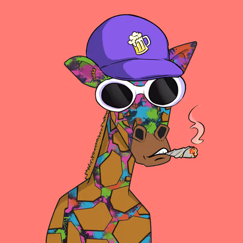 Giraffes At The Bar