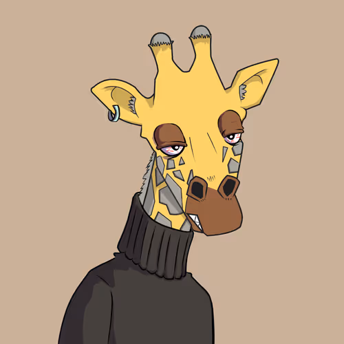 Giraffes At The Bar