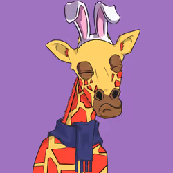 Giraffes at the Bar #1300
