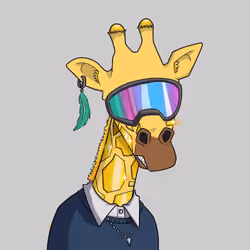 Giraffes at the Bar #458