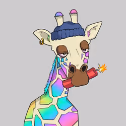Giraffes at the Bar #126