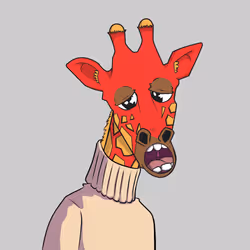 Giraffes at the Bar #1673