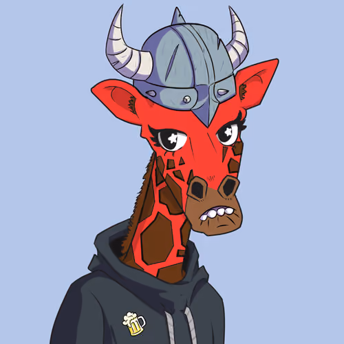 Giraffes at the Bar #1205