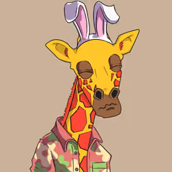 Giraffes at the Bar #1391