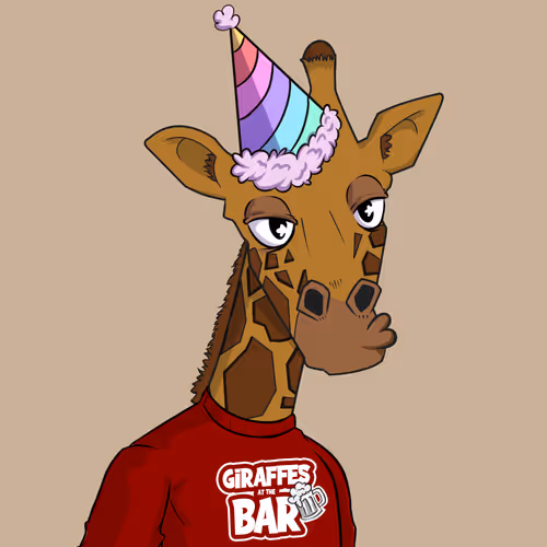 Giraffes at the Bar #122