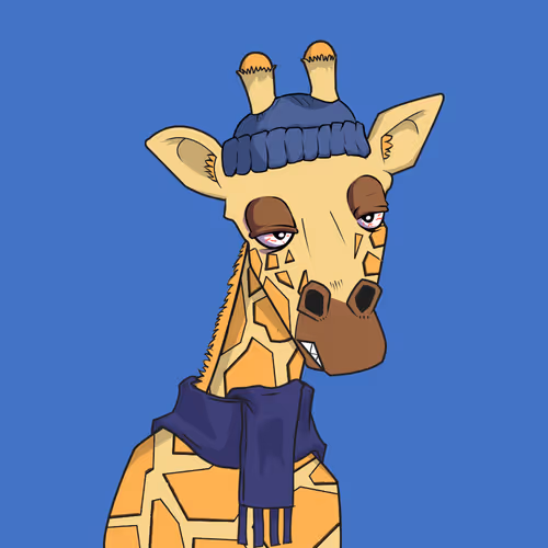 Giraffes At The Bar