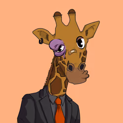 Giraffes at the Bar #1518