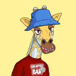 Giraffes at the Bar #1025