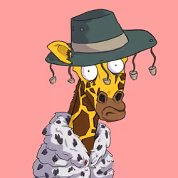 Giraffes at the Bar #486
