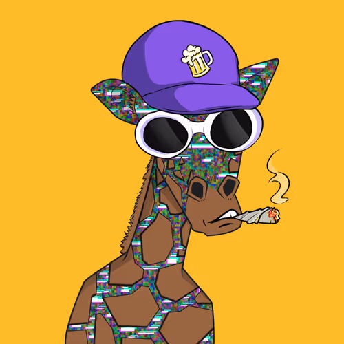 Giraffes At The Bar