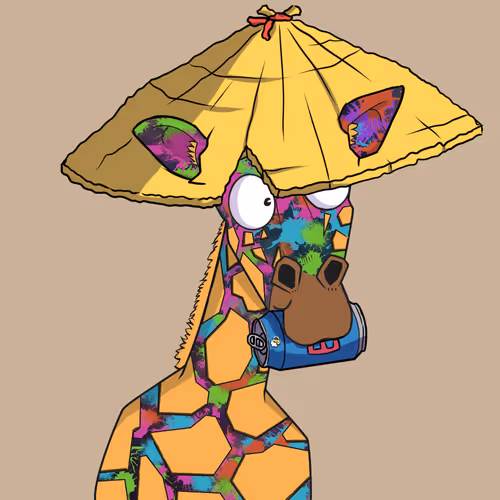Giraffes At The Bar
