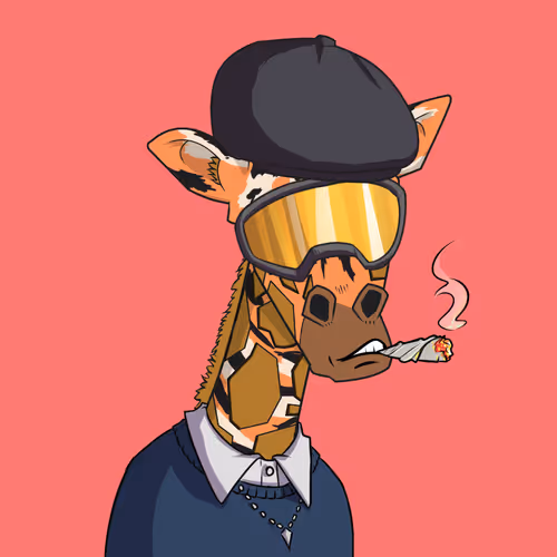 Giraffes At The Bar