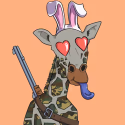 Giraffes at the Bar #353