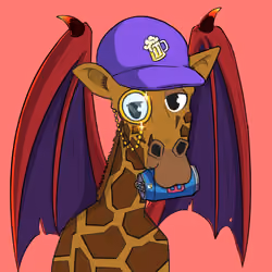 Giraffes at the Bar #198