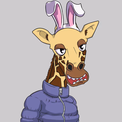 Giraffes At The Bar