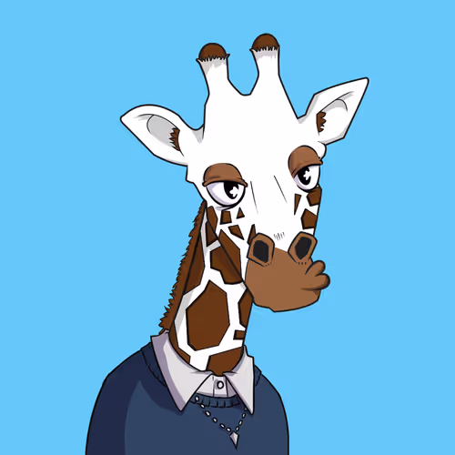 Giraffes At The Bar