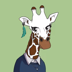 Giraffes at the Bar #1759