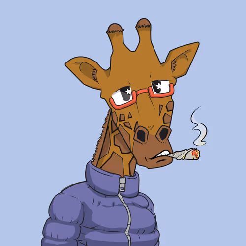 Giraffes At The Bar