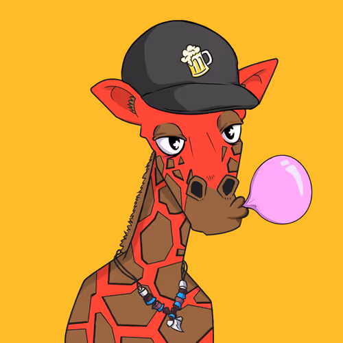 Giraffes at the Bar #851
