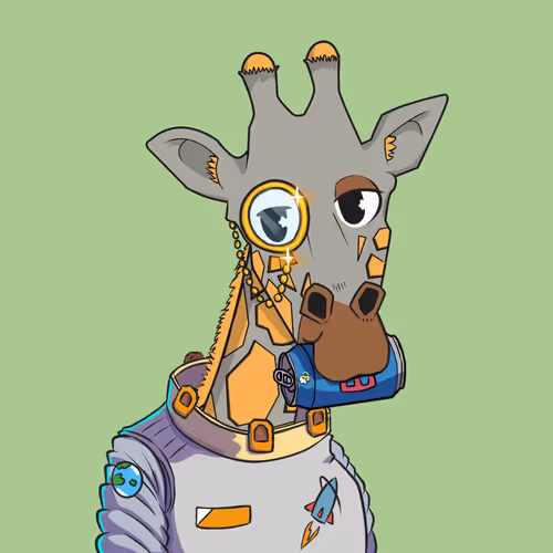 Giraffes At The Bar