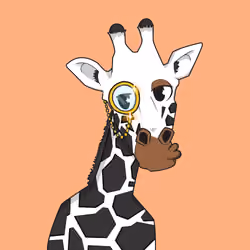 Giraffes at the Bar #1249