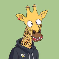 Giraffes at the Bar #832