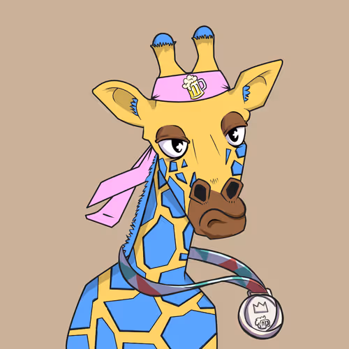 Giraffes At The Bar