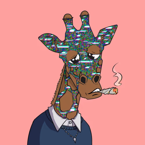 Giraffes at the Bar #1012