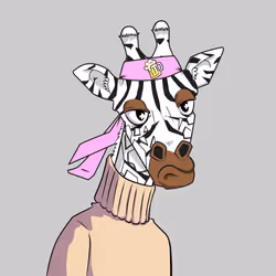 Giraffes at the Bar #1235