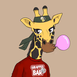 Giraffes at the Bar #1538