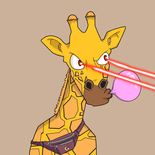 Giraffes At The Bar