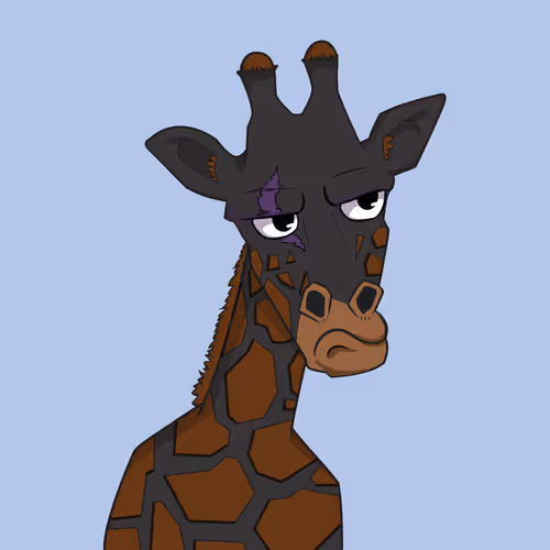 Giraffes At The Bar
