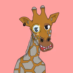 Giraffes at the Bar #1250
