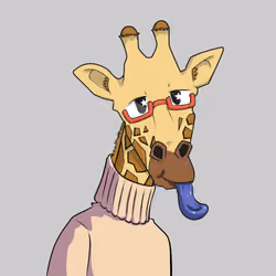 Giraffes at the Bar #1175