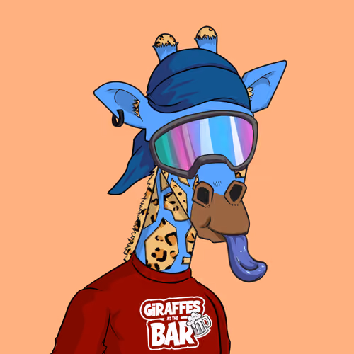Giraffes at the Bar #791