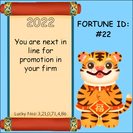 Fortune Tiger #22