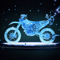 Aquamarine Bike
