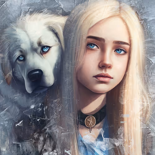 The dog is a faithful friend