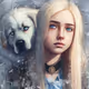 The dog is a faithful friend