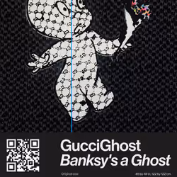 GucciGhost | Banksy's a ghost #341