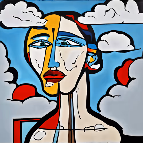 Clouded Minded Woman