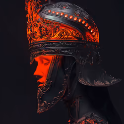 Crimson-Armored Sovereign