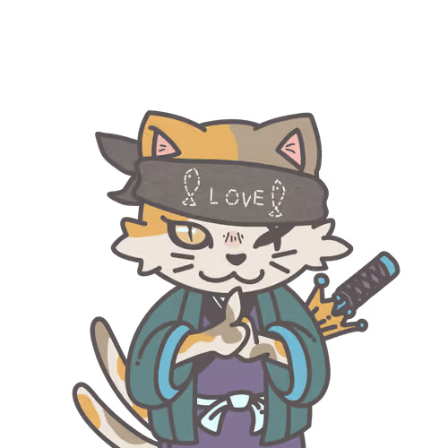 NEKOMATA-blue green #4034