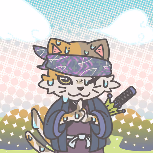 NEKOMATA-dark blue #4252