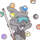 6889