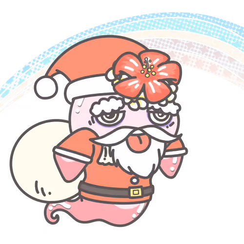 MITAMA-pink Santa Claus #3500
